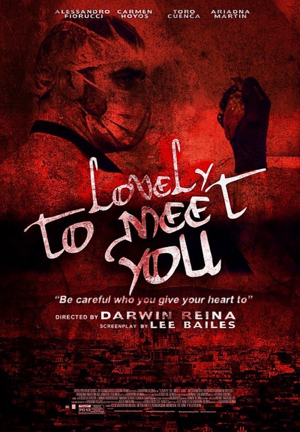 LOVELY TO MEET YOU poster